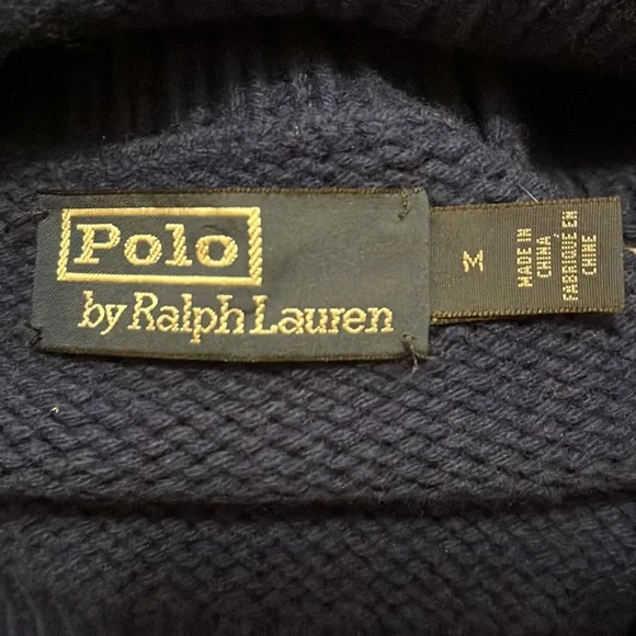 Polo by Ralph Lauren Turtleneck Royal Blue NWOT